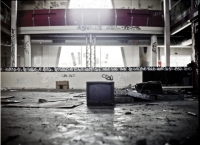 Deserted nightclub